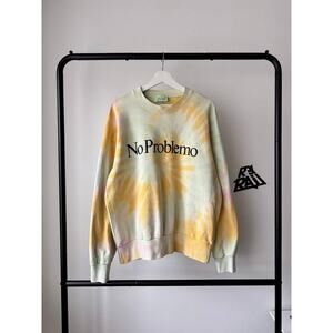Aries No Problemo Tie Dye Sweatshirt